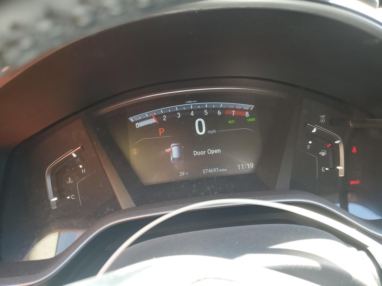 2018 Honda CR-V VIN 2HKRW2H85JH686133 Copart auction photo, normal wear damage thumbnail 9