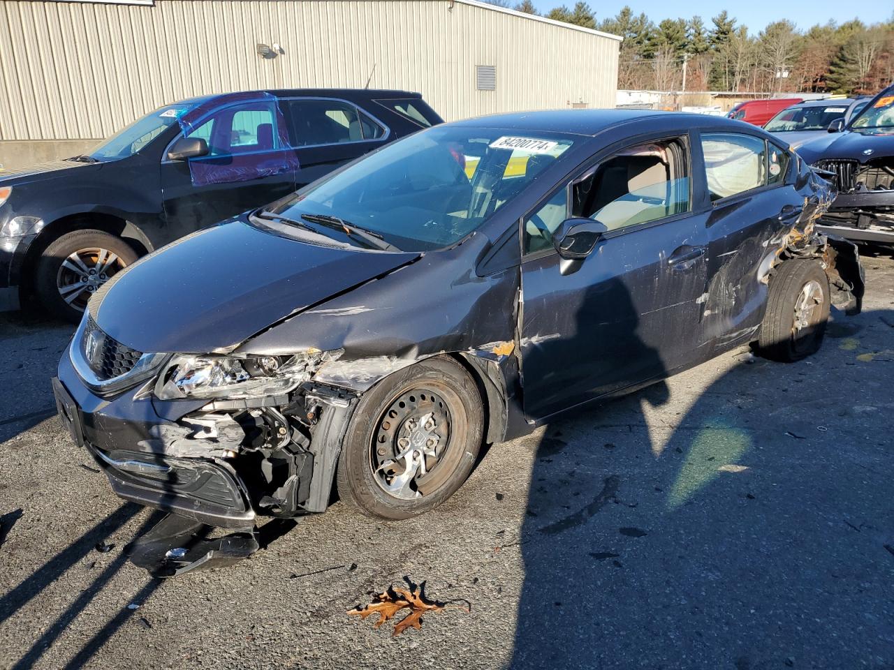 2013 Honda Civic VIN 19XFB2F59DE245492