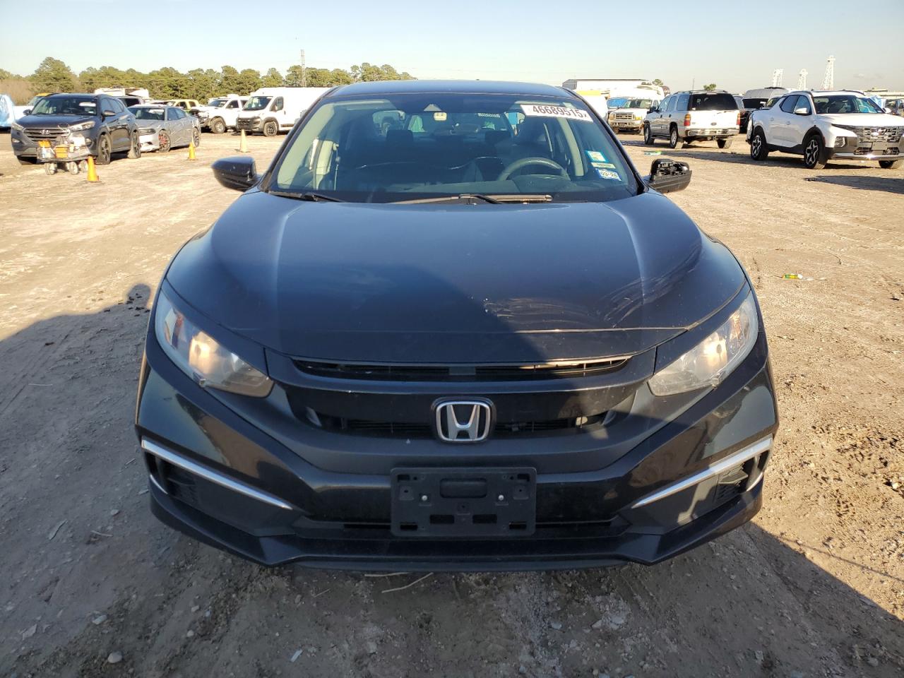 2021 Honda Civic VIN 2HGFC2F64MH512761 Copart auction photo, side / rear end damage thumbnail 5