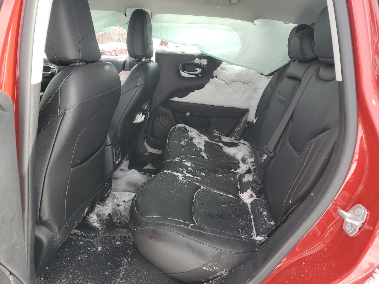 2020 Jeep Compass VIN 3C4NJDCB9LT155323 Copart auction photo, side damage thumbnail 11