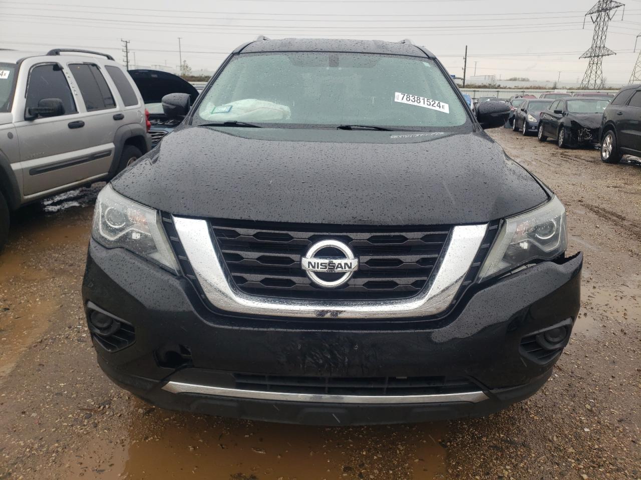 2017 Nissan Pathfinder VIN 5N1DR2MM6HC695512 Copart auction photo, front end damage thumbnail 5