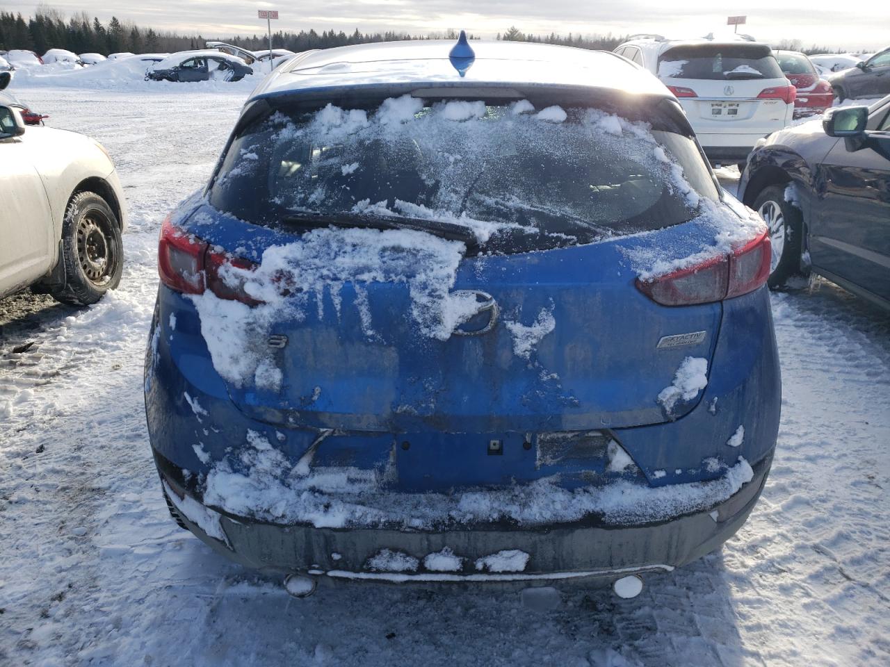 2016 Mazda CX-3 VIN JM1DKBC76G0109282 Copart auction photo, front end damage thumbnail 6