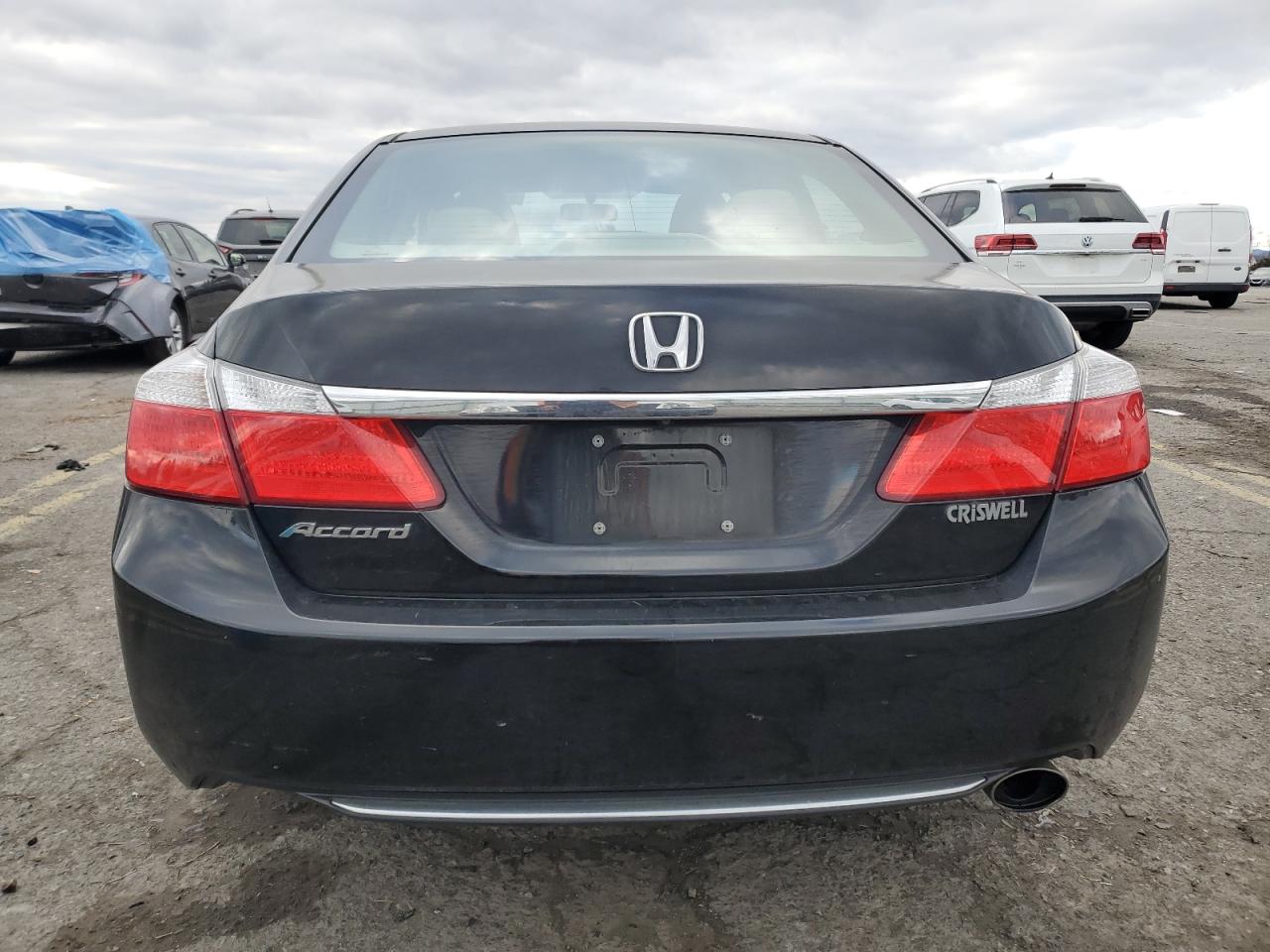 2014 Honda Accord VIN 1HGCR2F35EA297396 Copart auction photo, front end / side damage thumbnail 6