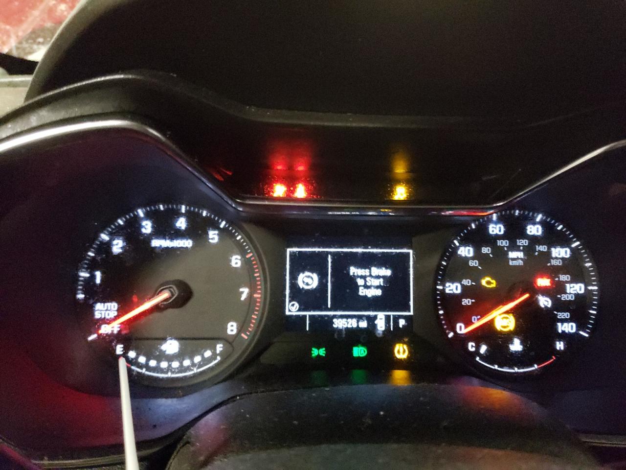 2021 Chevrolet TrailBlazer VIN KL79MPS29MB113570 Copart auction photo, front end / mechanical damage thumbnail 9