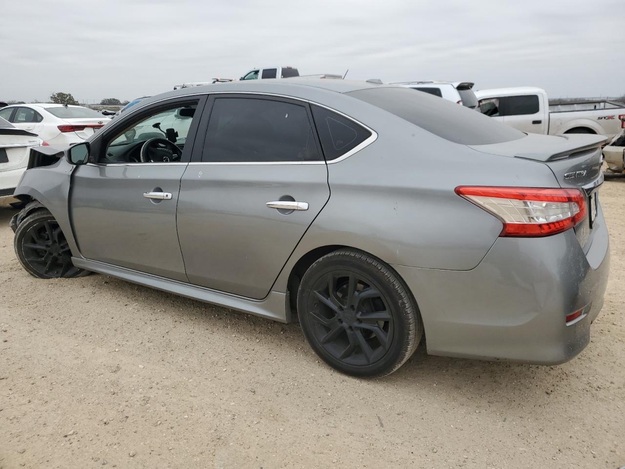 2013 Nissan Sentra VIN 3N1AB7AP8DL712397 Copart auction photo, front end / minor dent/scratches damage thumbnail 2