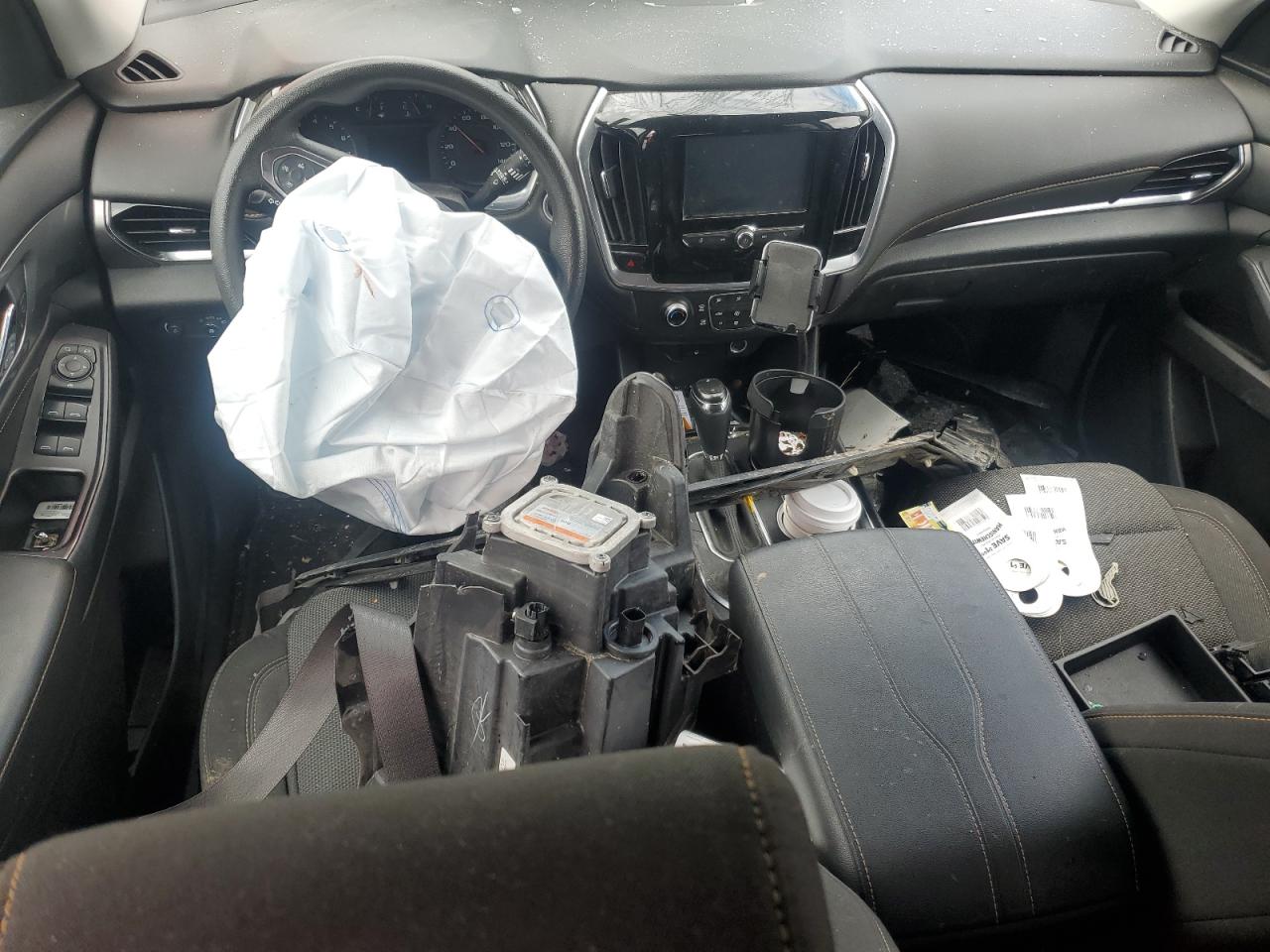 2019 Chevrolet Traverse VIN 1GNERFKW8KJ227490 Copart auction photo, front end / undercarriage damage thumbnail 8