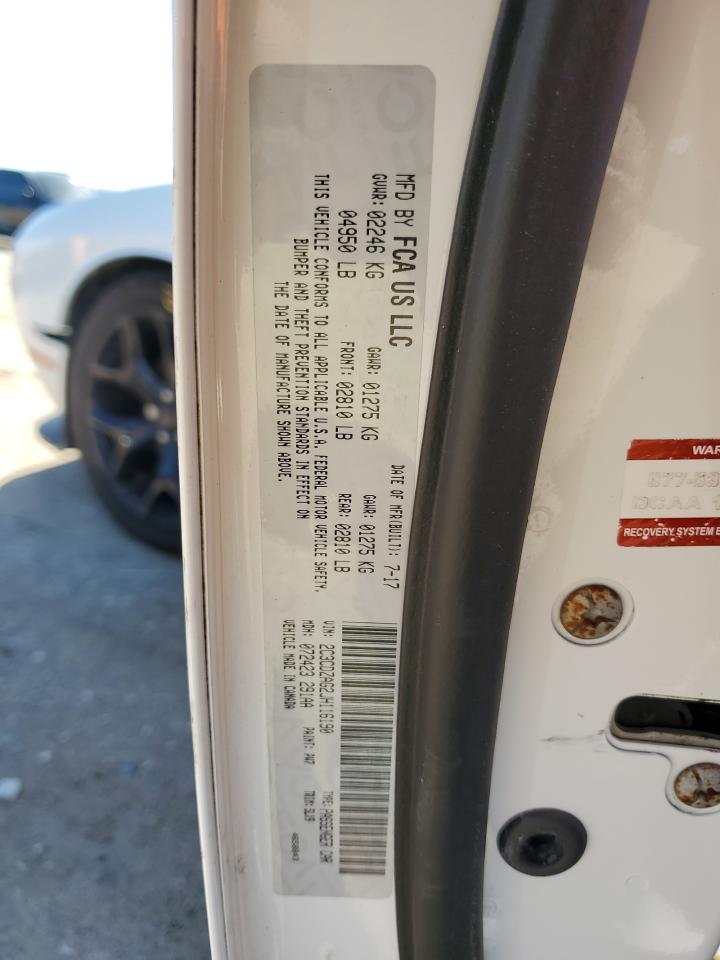 2018 Dodge Challenger VIN 2C3CDZAG2JH116190 Copart auction photo, front end / all over damage thumbnail 15