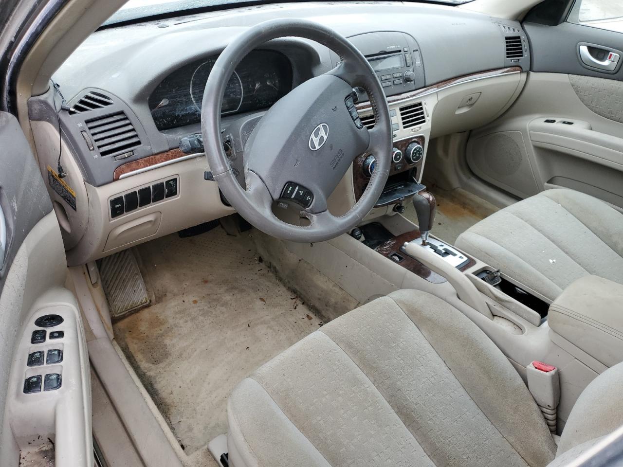 2007 Hyundai Sonata VIN 5NPEU46FX7H192957 Copart auction photo, water/flood damage thumbnail 8