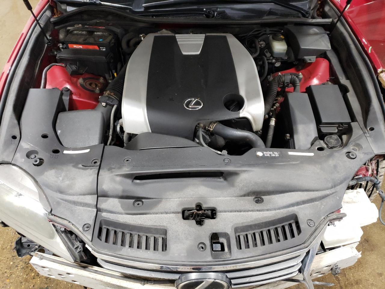 2013 Lexus GS VIN JTHCE1BL0D5004066 Copart auction photo, all over damage thumbnail 13