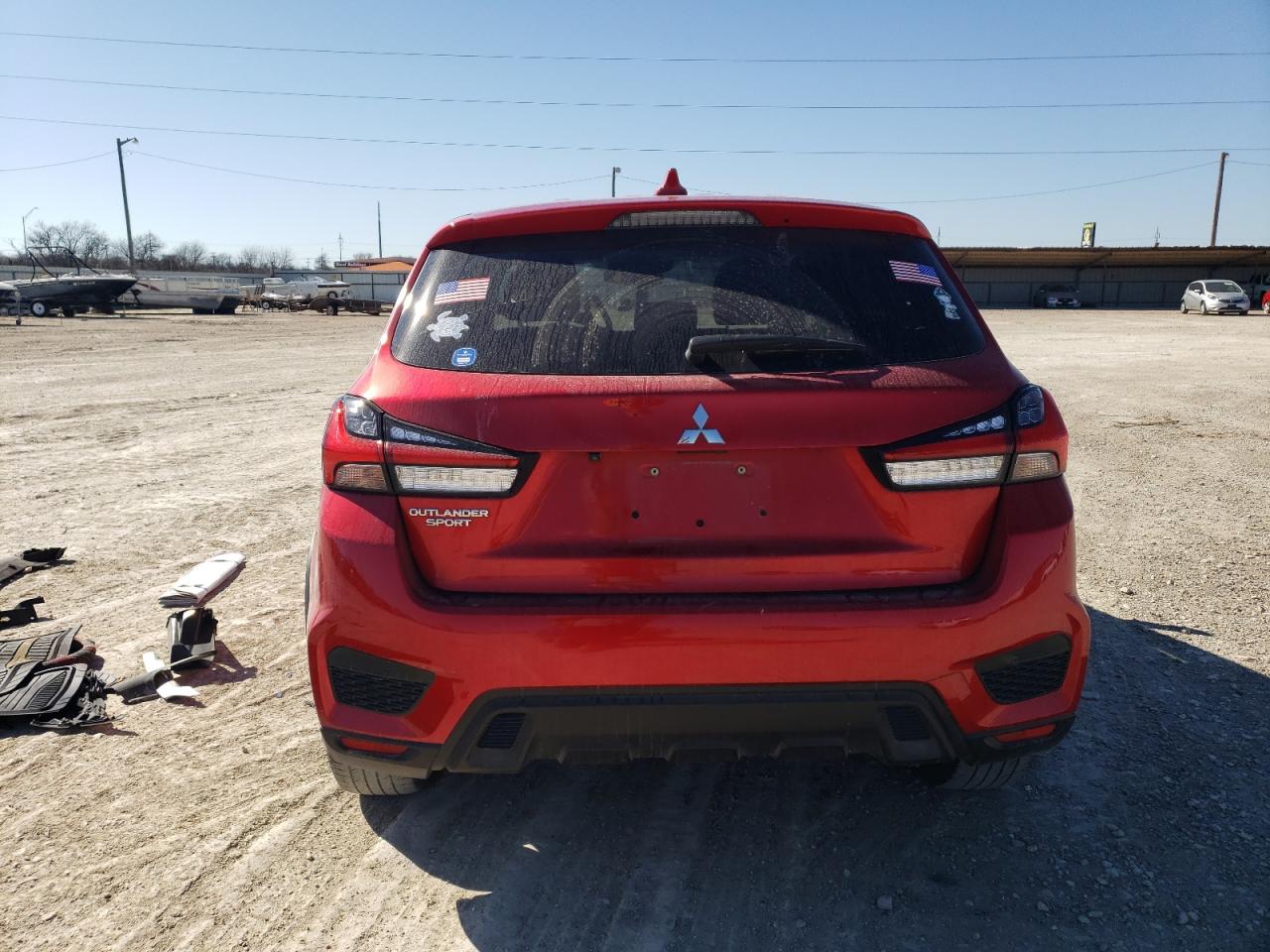 2021 Mitsubishi Outlander VIN JA4APUAU7MU028332 Copart auction photo, front end damage thumbnail 6