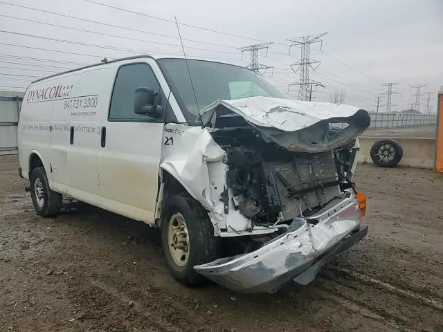 2015 GMC Savana VIN 1GTW7FCF6F1277893 Copart auction photo, front end damage thumbnail 12