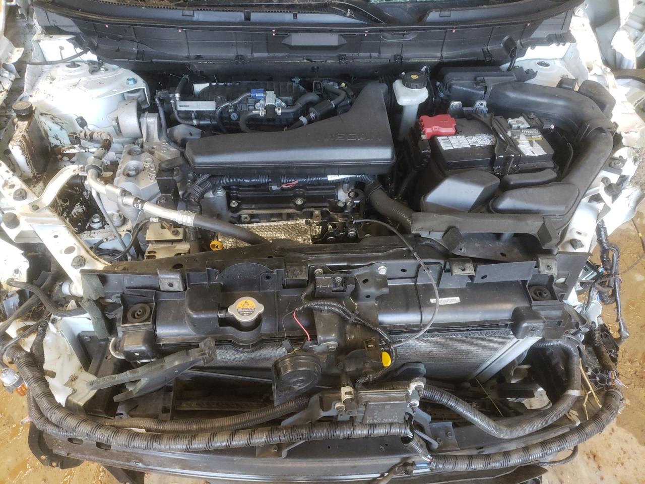 2019 Nissan Rogue VIN 5N1AT2MV9KC736901 Copart auction photo, rollover damage thumbnail 13