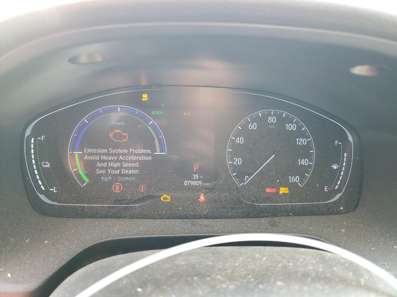 2019 Honda Insight VIN 19XZE4F58KE027010 Copart auction photo, front end damage thumbnail 9
