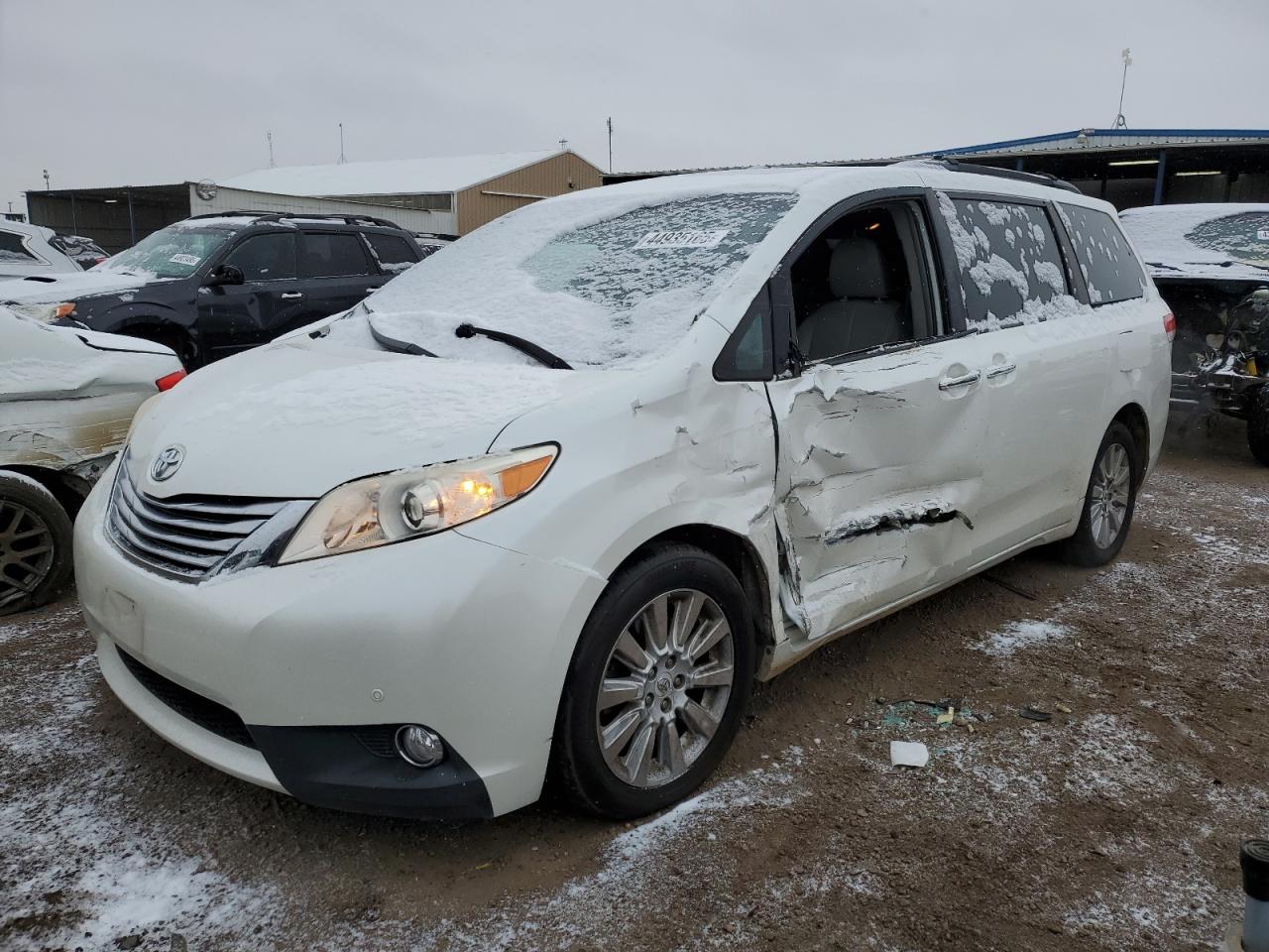 2012 Toyota Sienna VIN 5TDDK3DC4CS030704 - Copart auction photo