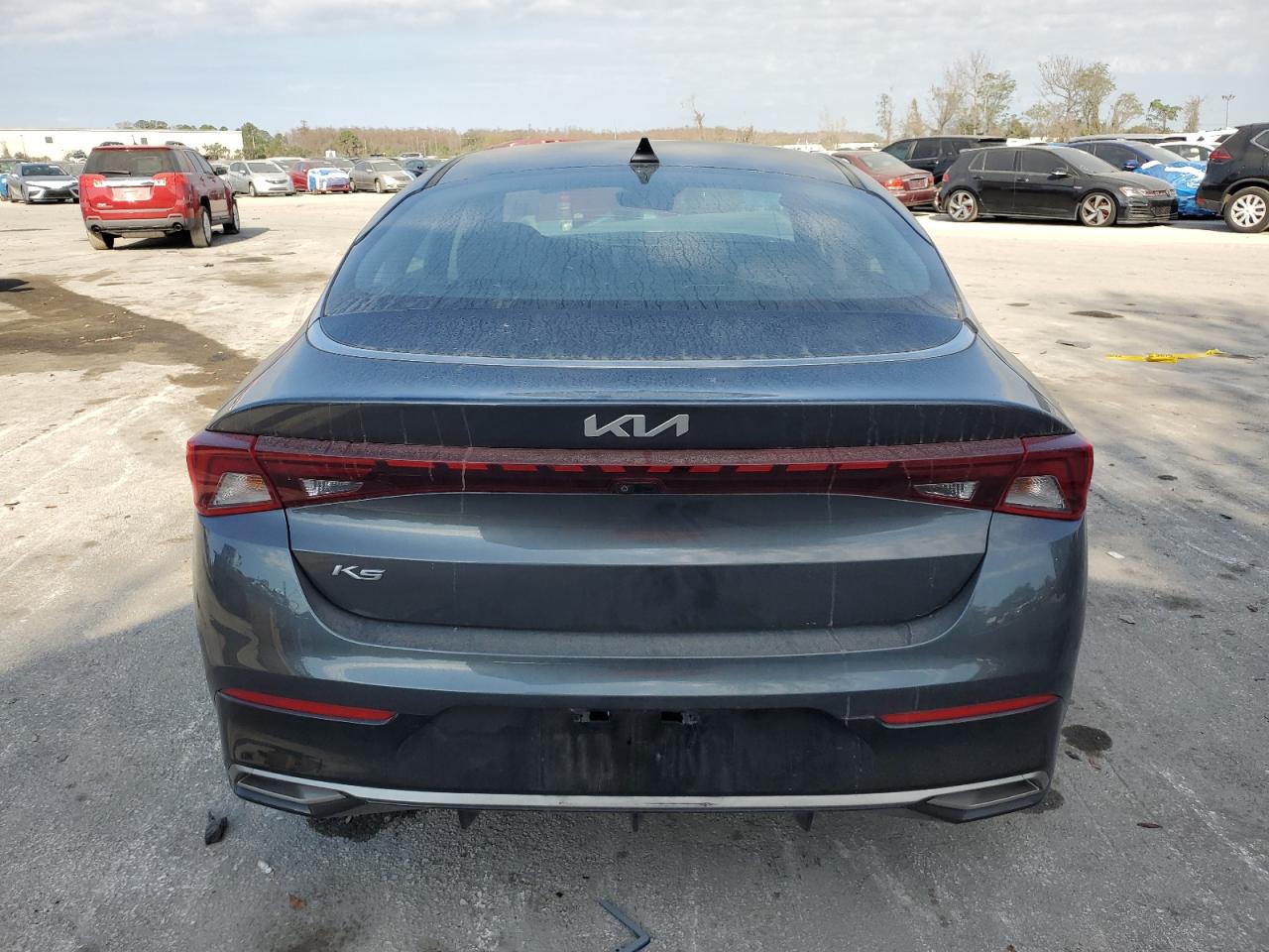 2022 KIA K5 VIN 5XXG14J20NG147752 Copart auction photo, front end / side damage thumbnail 6