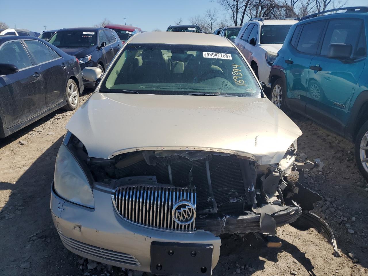 2008 Buick Lucerne VIN 1G4HP57298U189394 Copart auction photo, front end damage thumbnail 5