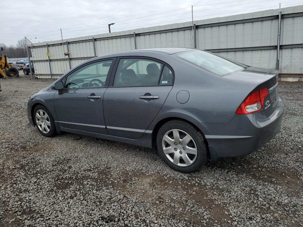 2009 Honda Civic VIN 2HGFA16549H313112 Copart auction photo, side damage thumbnail 2