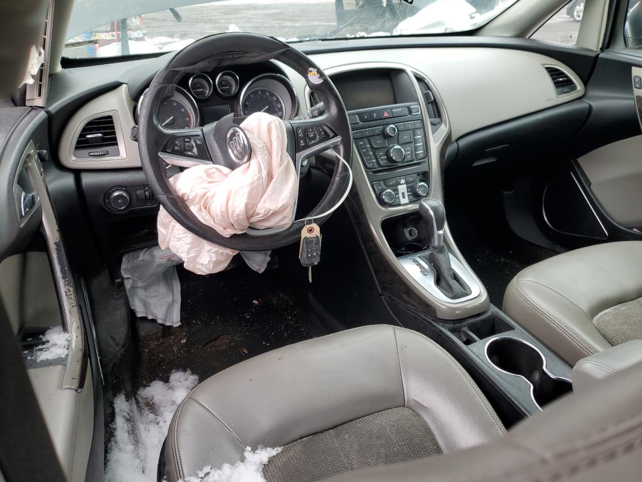2015 Buick Verano VIN 1G4PR5SK9F4160178 Copart auction photo, front end / minor dent/scratches damage thumbnail 8