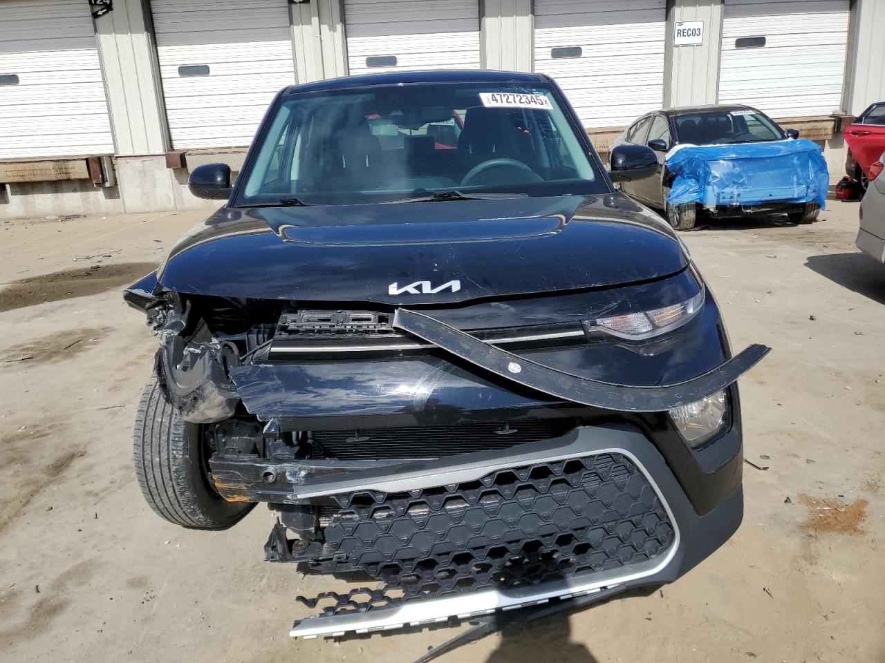 2022 KIA Soul VIN KNDJ23AU0N7161819 Copart auction photo, front end damage thumbnail 5