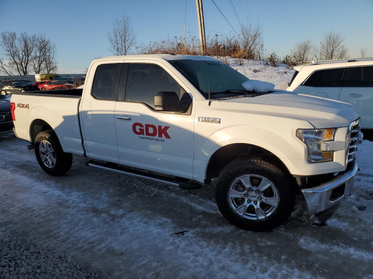 2016 Ford F-150 VIN 1FTFX1EF8GFD40397 Copart auction photo, front end / side damage thumbnail 4