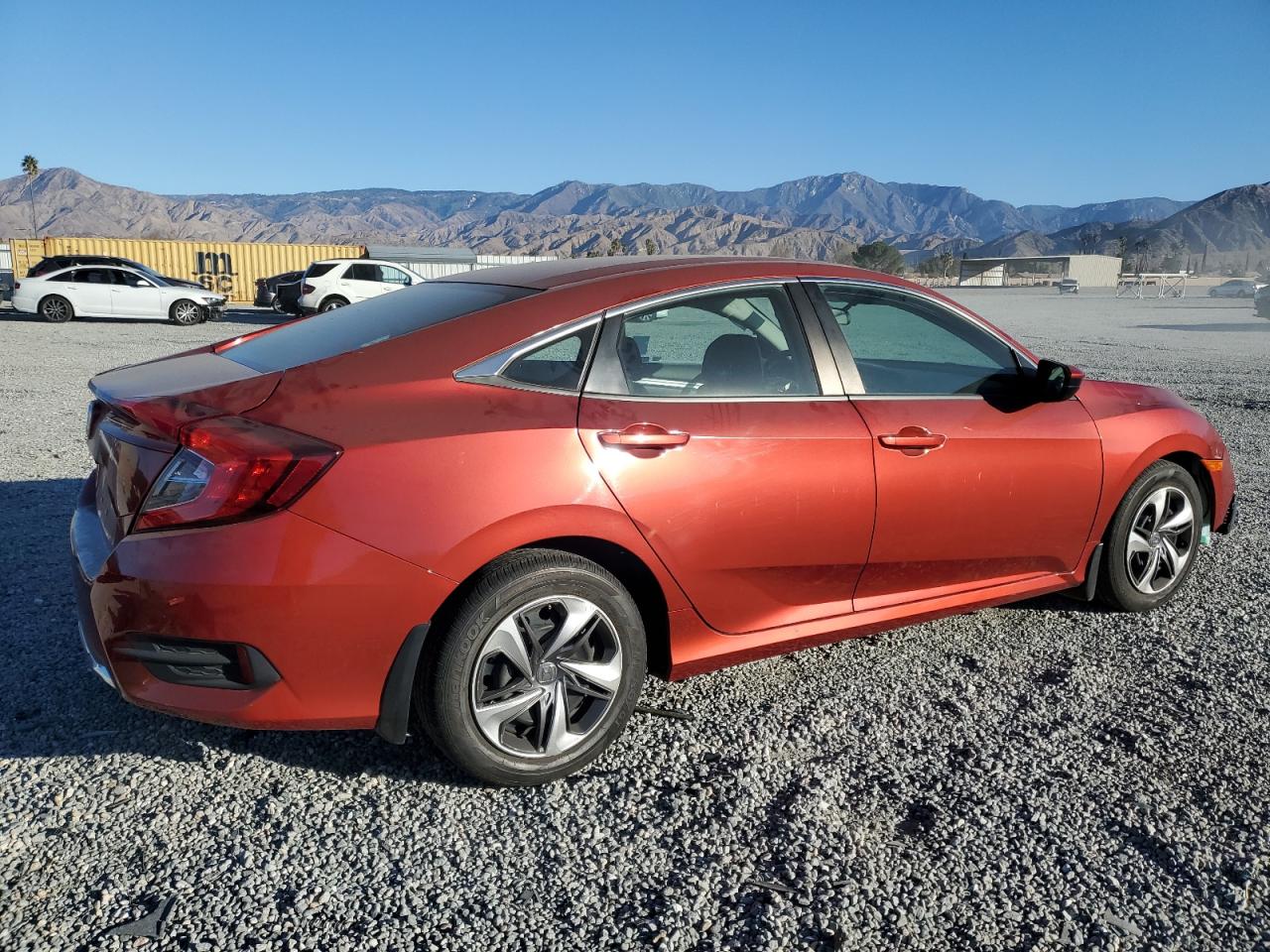 2020 Honda Civic VIN 2HGFC2F6XLH575586 Copart auction photo, all over damage thumbnail 3