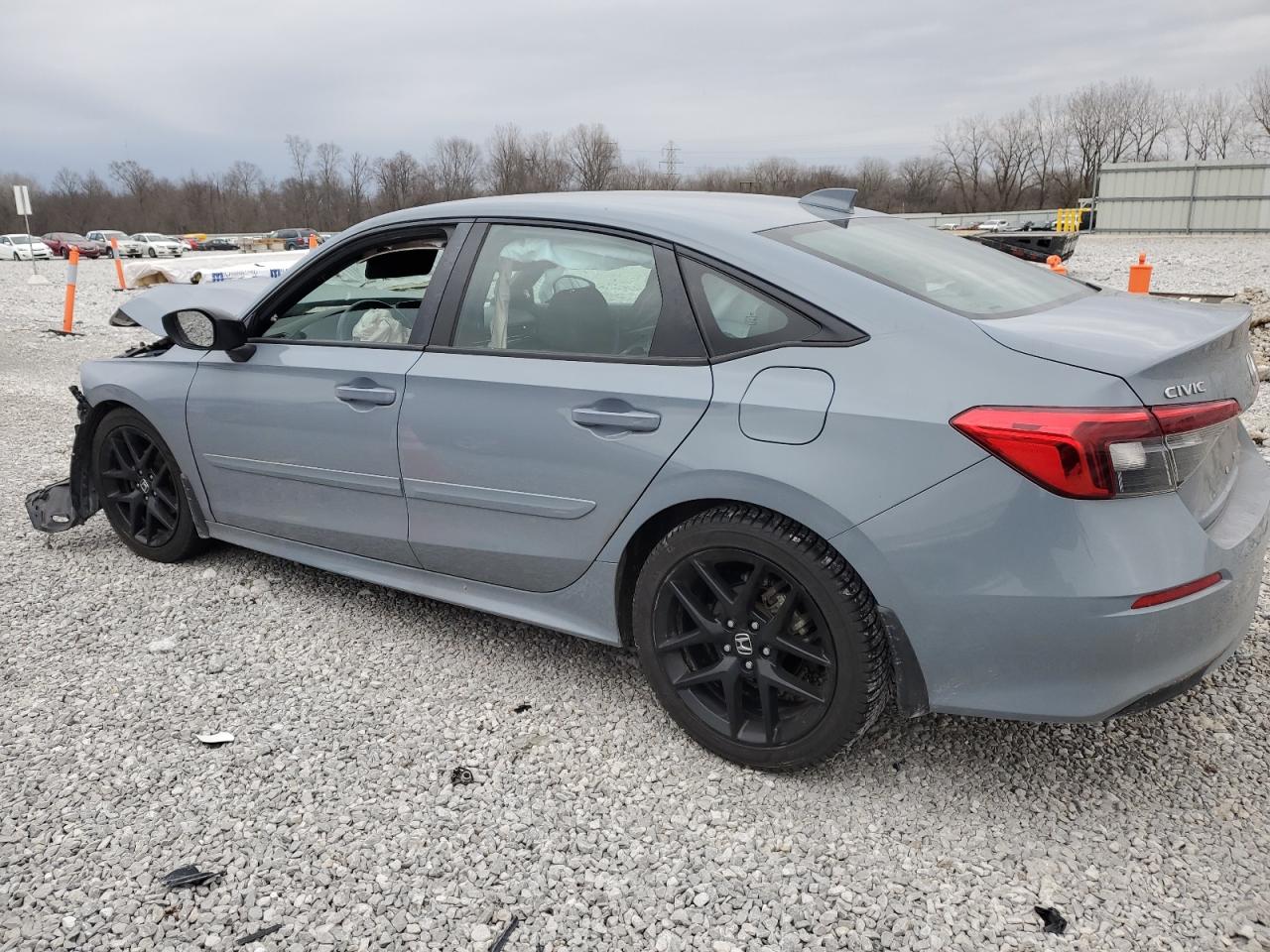 2023 Honda Civic VIN 2HGFE2F52PH507919 Copart auction photo, front end / frame damage damage thumbnail 2