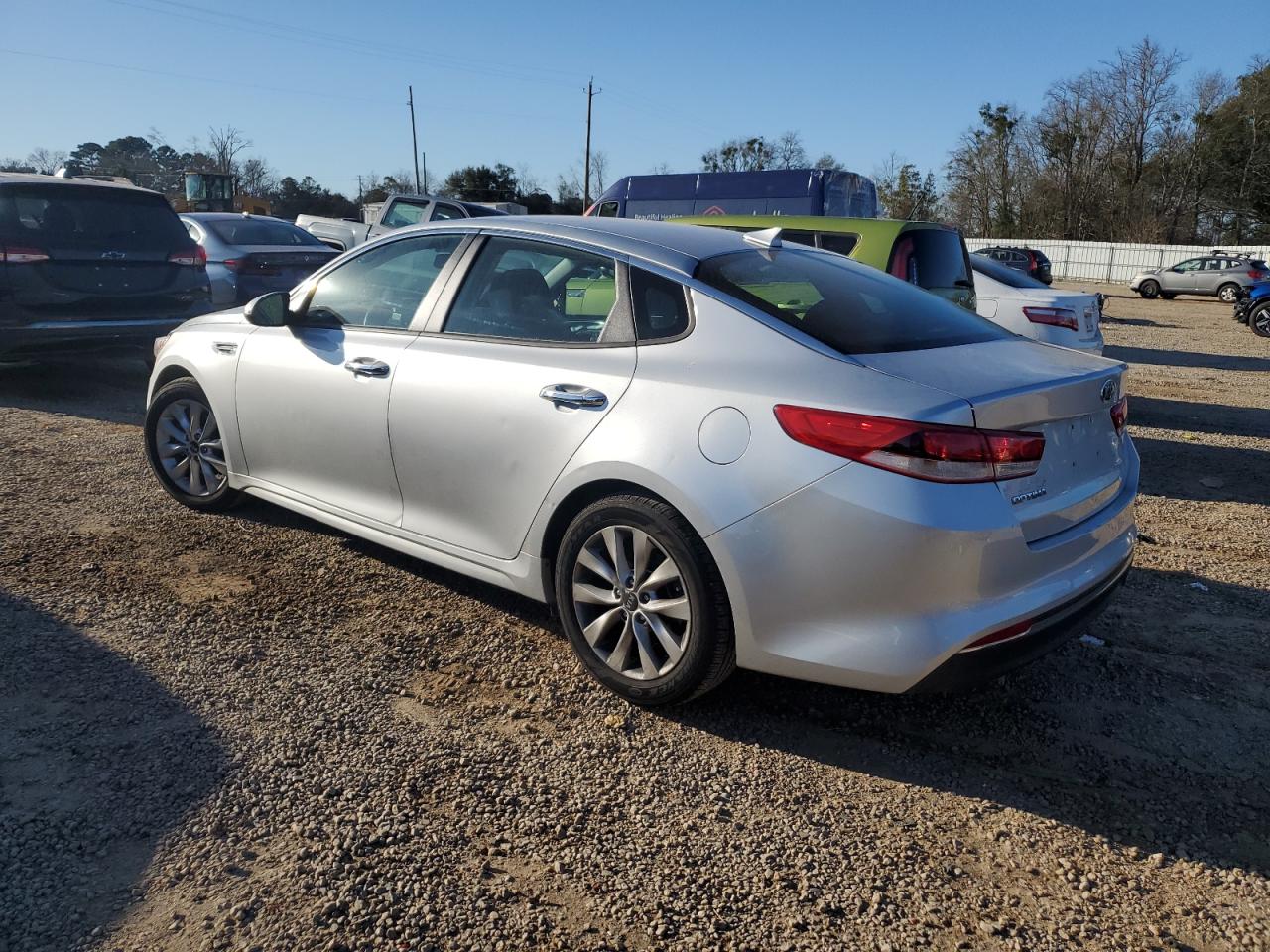 2017 KIA Optima VIN 5XXGT4L34HG164428 Copart auction photo, side damage thumbnail 2