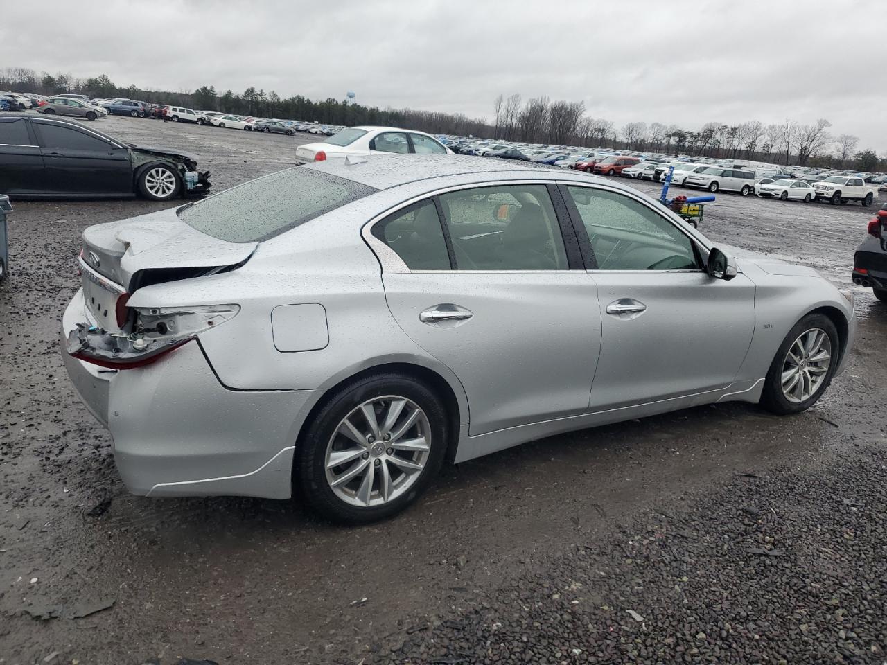 2017 Infiniti Q50 VIN JN1EV7AR2HM834131 Copart auction photo, rear end / minor dent/scratches damage thumbnail 3
