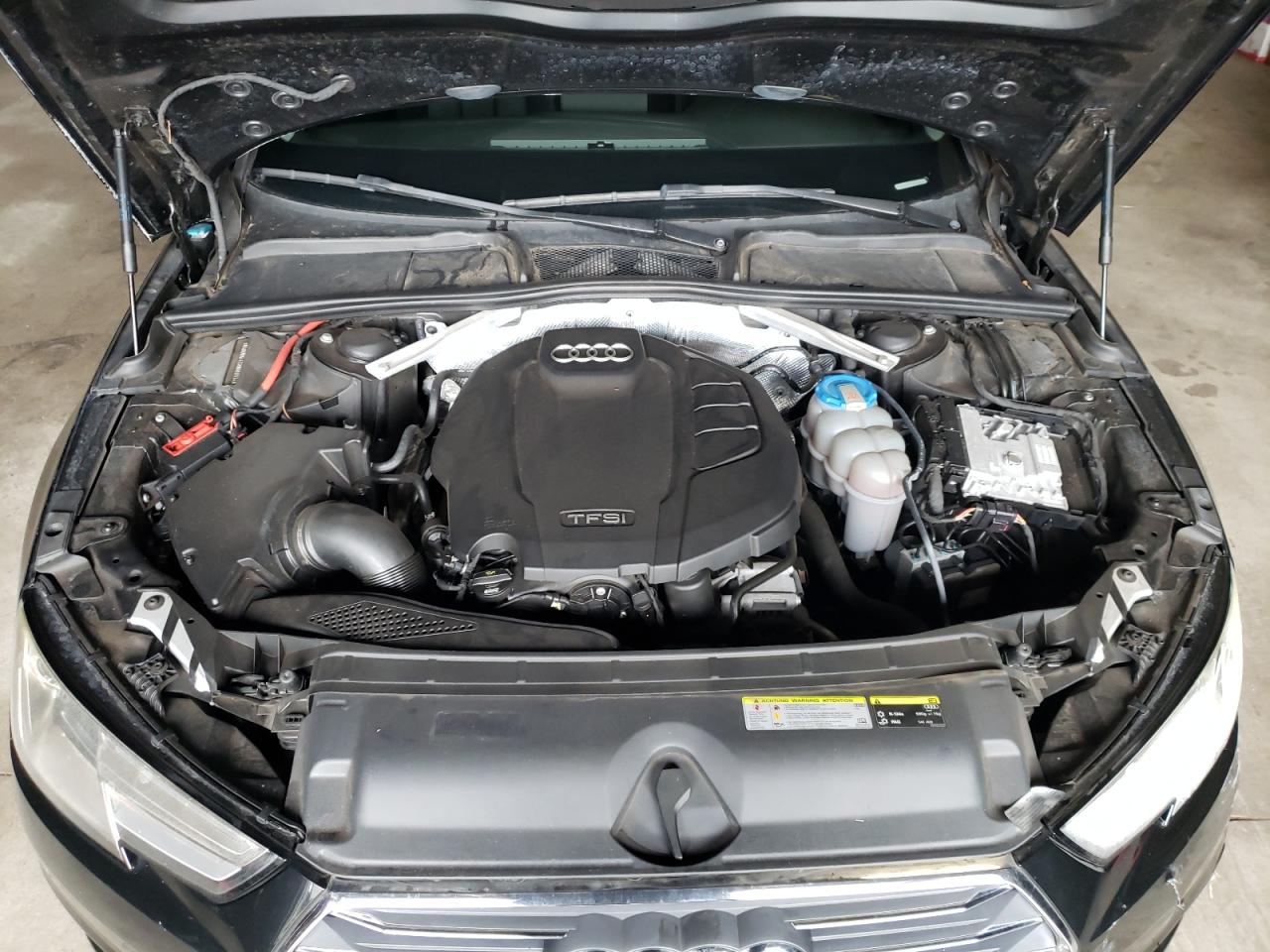 2017 Audi A4 VIN WAUGNAF43HN008914 Copart auction photo, front end damage thumbnail 11