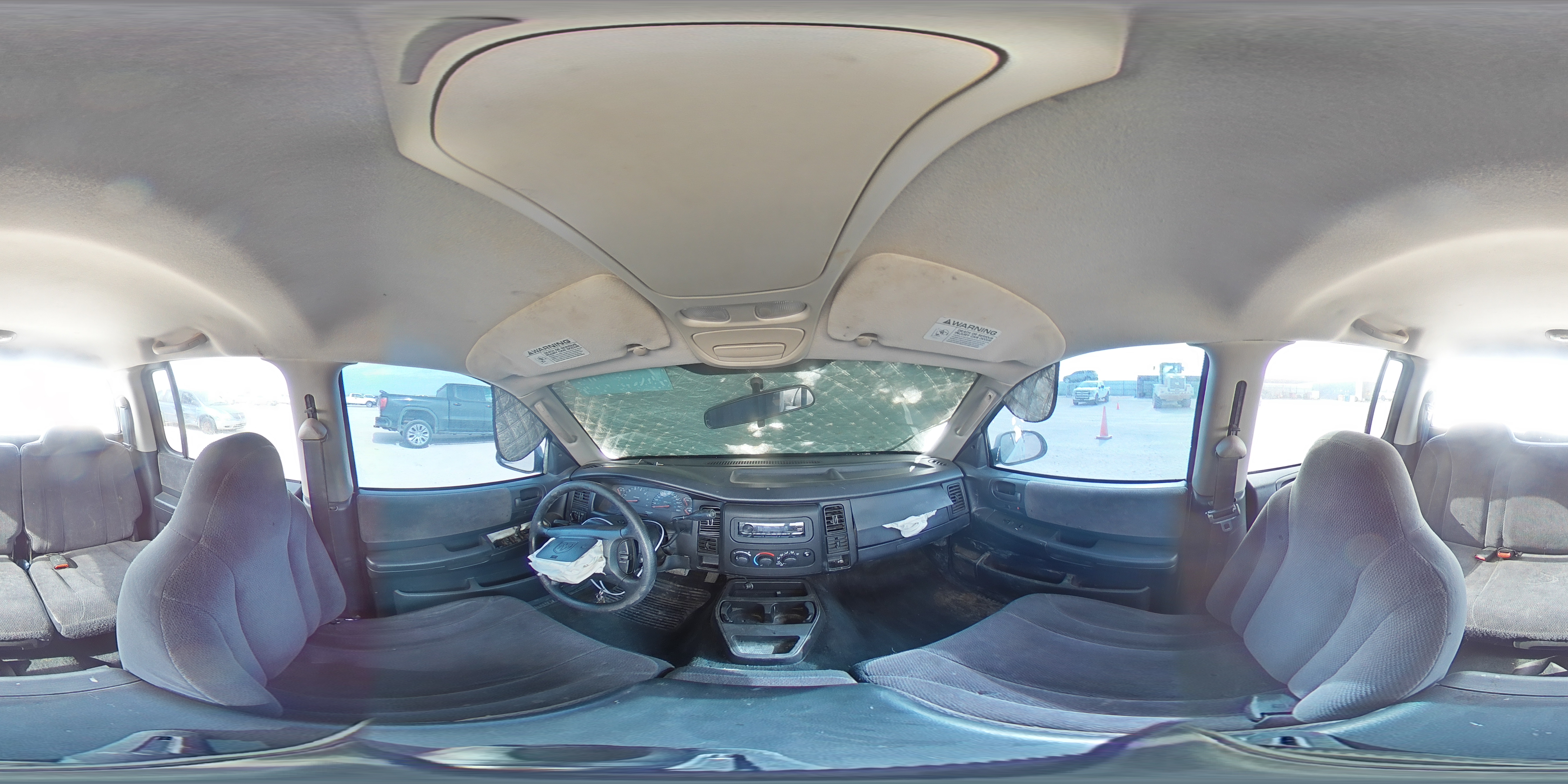 2002 Dodge Dakota VIN 1B7HL48N42S550715 Copart auction photo, front end damage thumbnail 13
