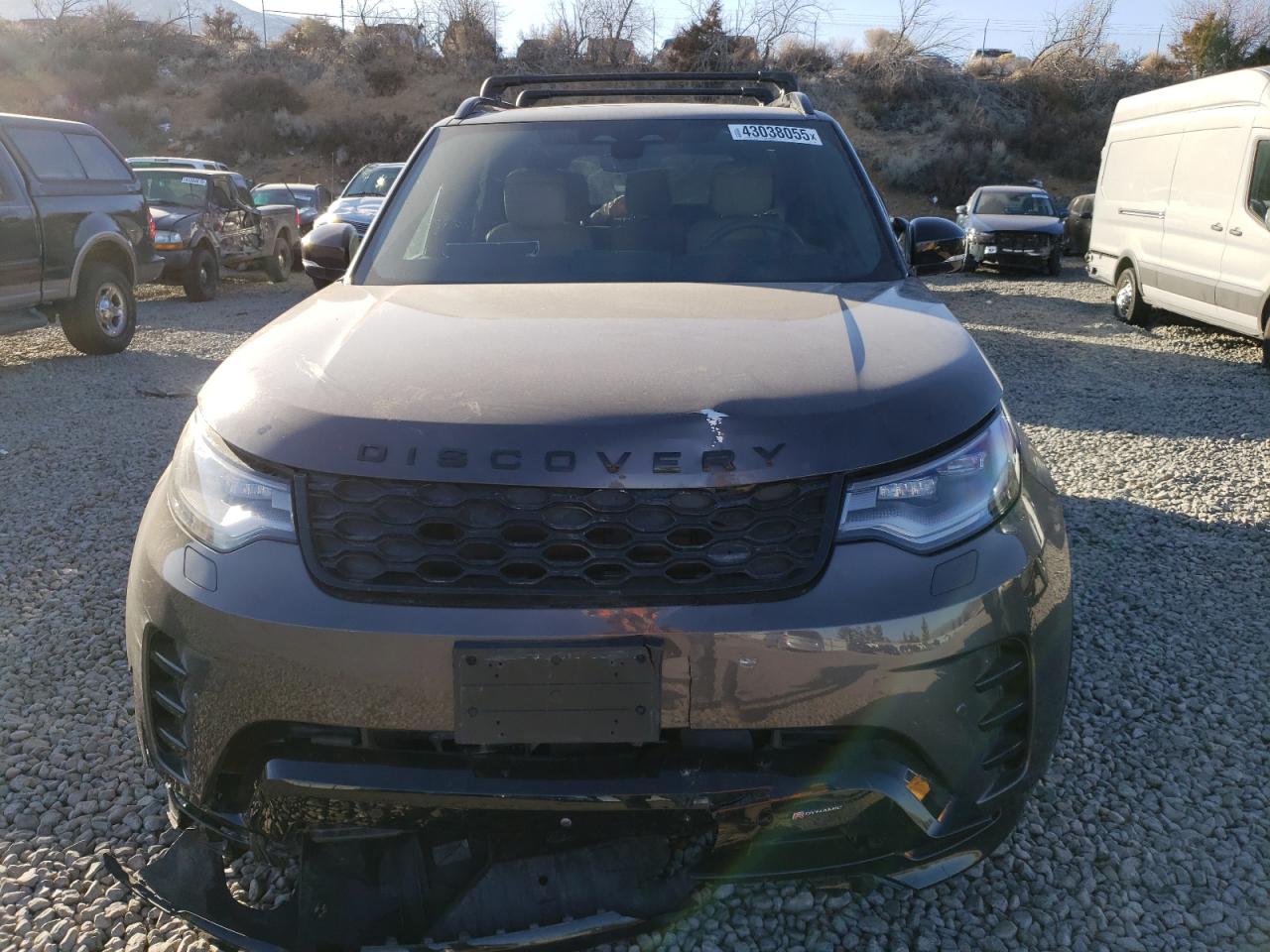 2023 Land Rover Discovery VIN SALRM4EU2P2475381 Copart auction photo, front end damage thumbnail 5