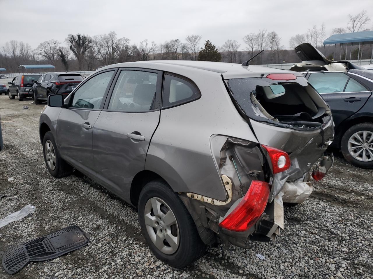 2008 Nissan Rogue VIN JN8AS58TX8W023809 Copart auction photo, rear end damage thumbnail 2