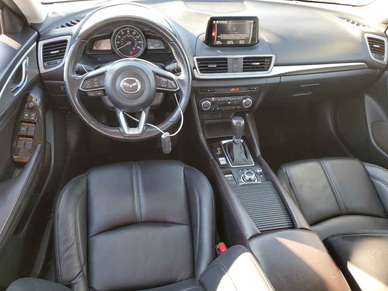2018 Mazda 3 VIN 3MZBN1V33JM193002 Copart auction photo, front end damage thumbnail 8