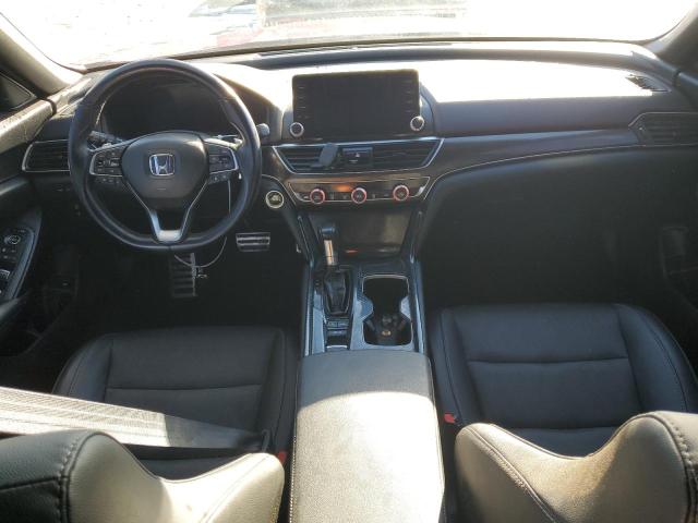 2022 Honda Accord VIN 1HGCV1F32NA017326 Copart auction photo, front end / side damage thumbnail 8