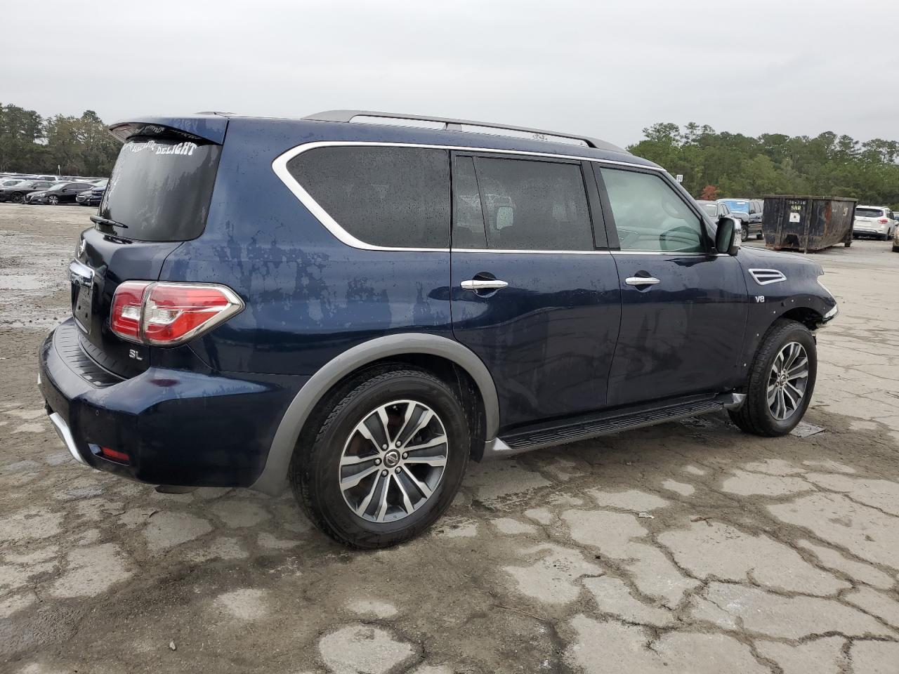 2018 Nissan Armada VIN JN8AY2NC3J9557479 Copart auction photo, front end damage thumbnail 3