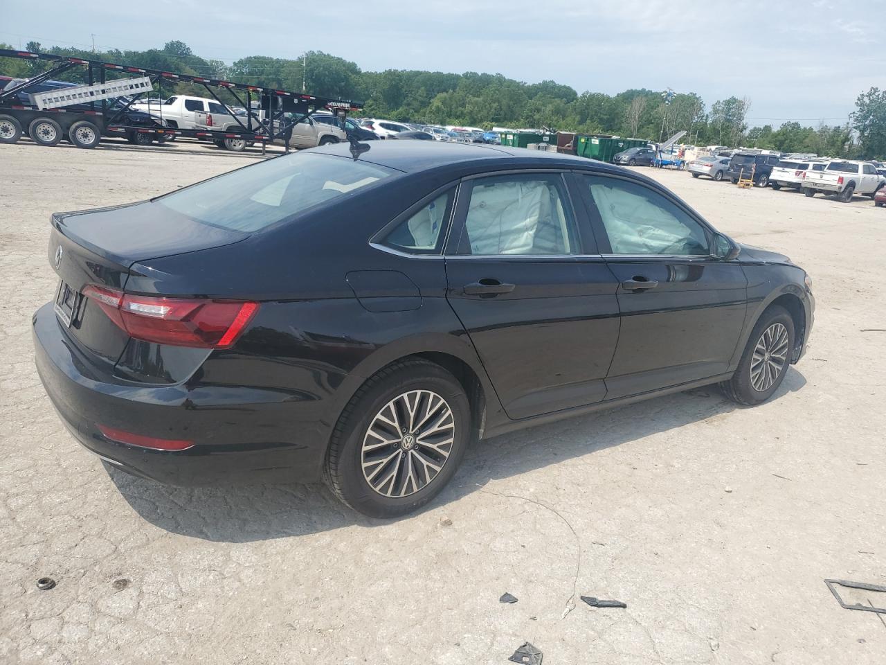 2020 Volkswagen Jetta VIN 3VWCB7BU1LM016433 Copart auction photo, side damage thumbnail 3