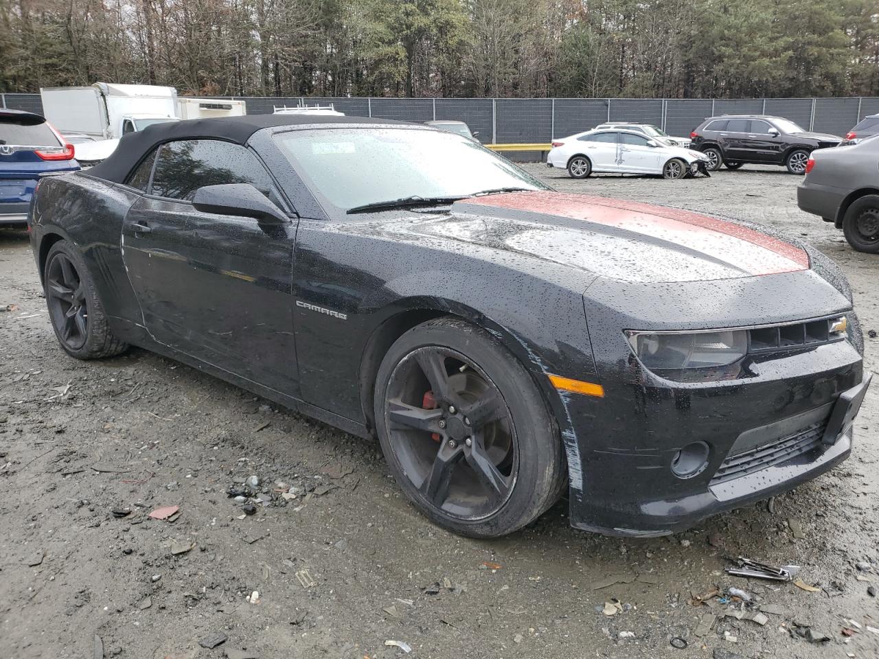 2014 Chevrolet Camaro VIN 2G1FC3D38E9186237 Copart auction photo, minor dent/scratches damage thumbnail 4