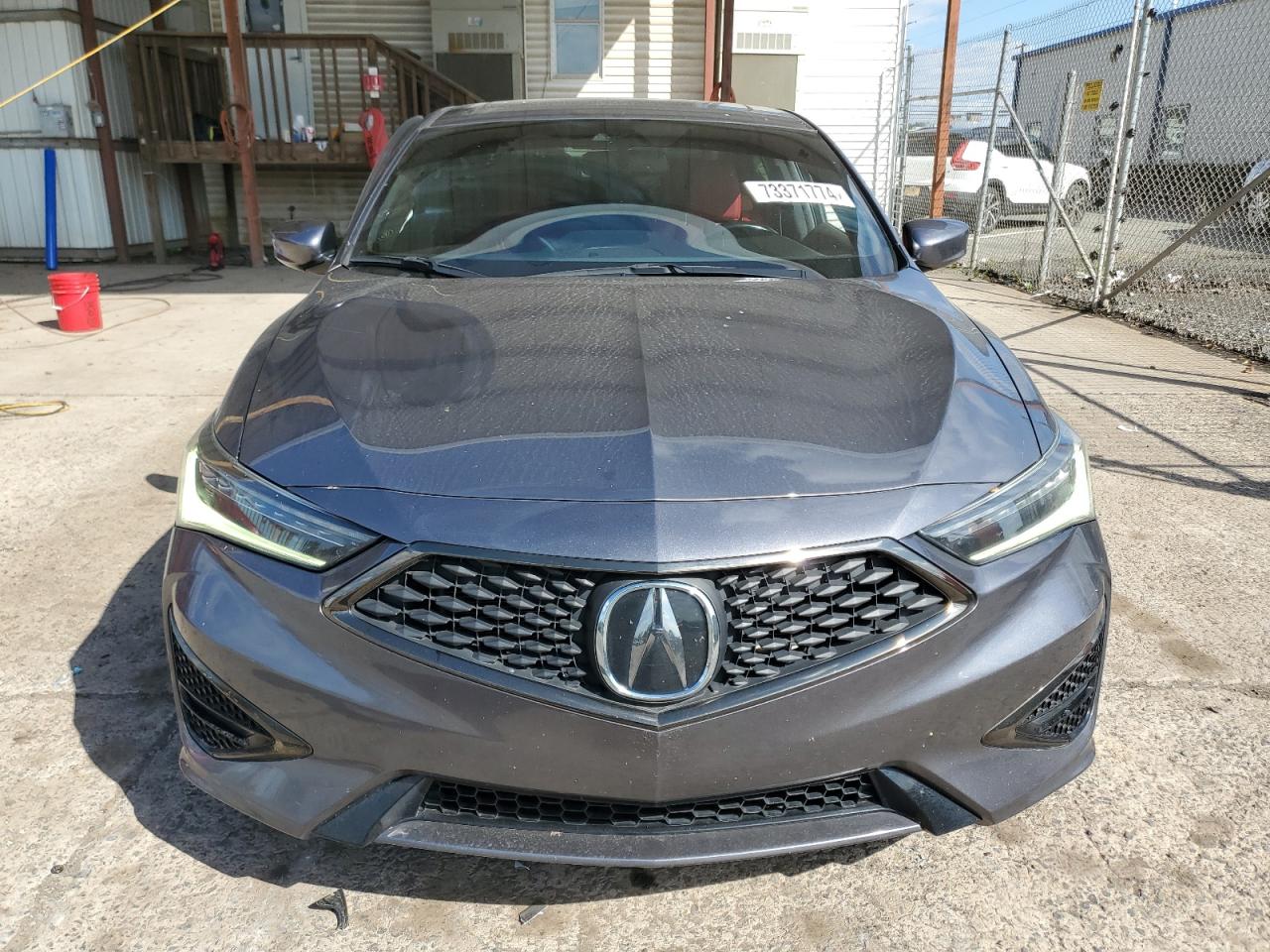 2020 Acura ILX VIN 19UDE2F80LA003704 Copart auction photo, side / front end damage thumbnail 5