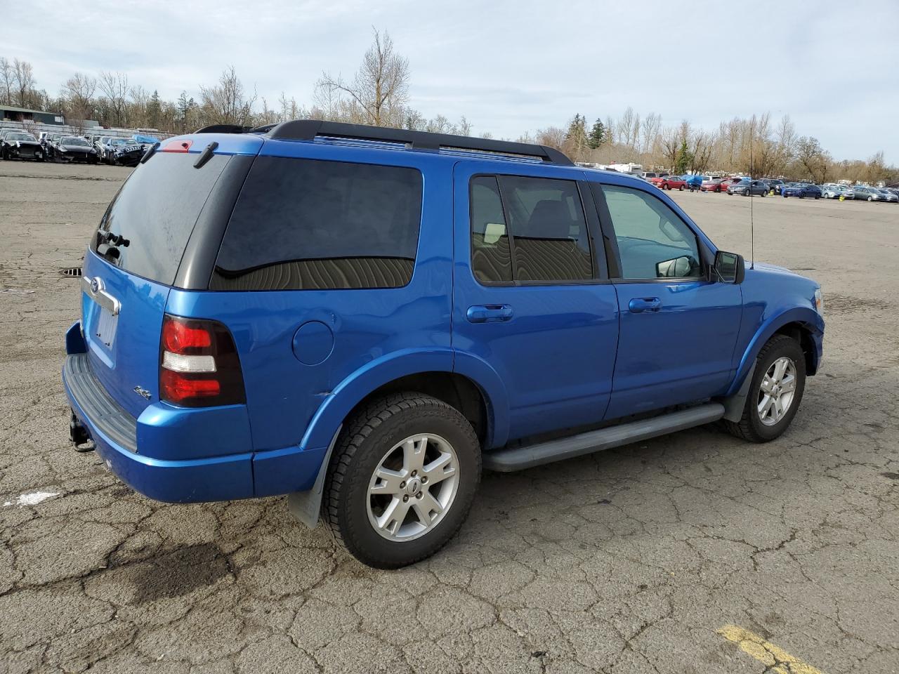 2010 Ford Explorer VIN 1FMEU7DE4AUA86010 Copart auction photo, all over damage thumbnail 3