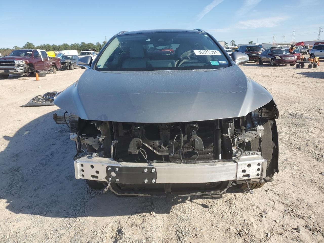 2022 Lexus RX VIN 2T2JZMAA8NC256470 Copart auction photo, front end damage thumbnail 5