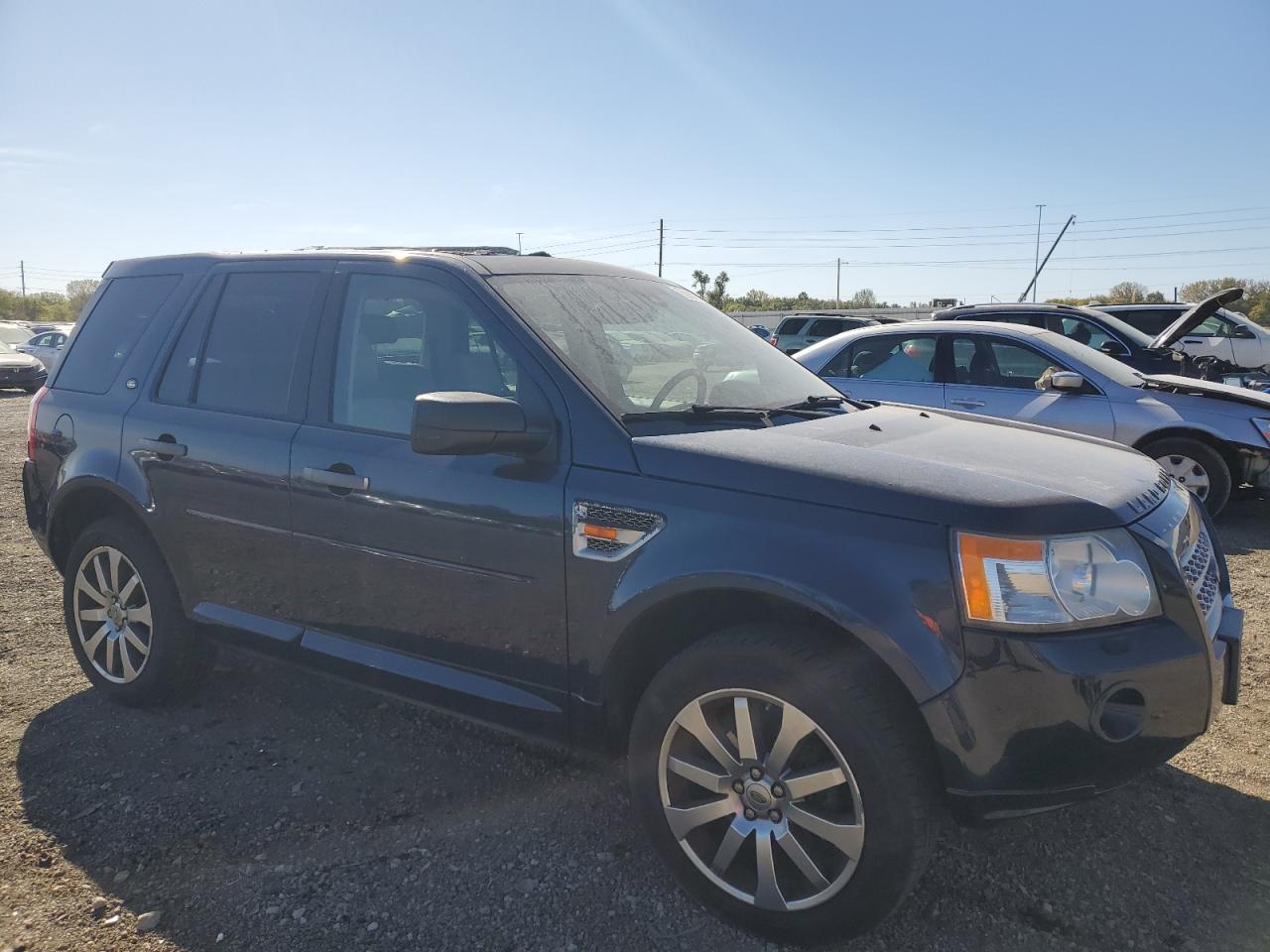 2008 Land Rover LR2 VIN SALFT24N38H111831 Copart auction photo, top/roof damage thumbnail 4