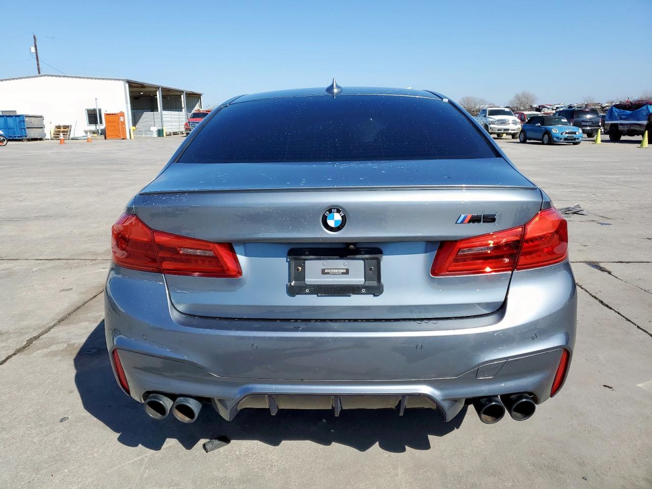 2018 BMW M5 VIN WBSJF0C50JB282469 Copart auction photo, front end damage thumbnail 6