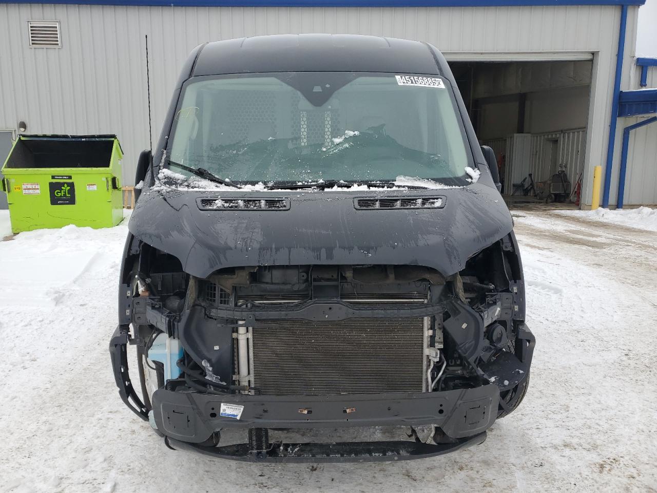 2017 Ford Transit VIN 1FTYR2CM7HKB51260 Copart auction photo, front end damage thumbnail 5