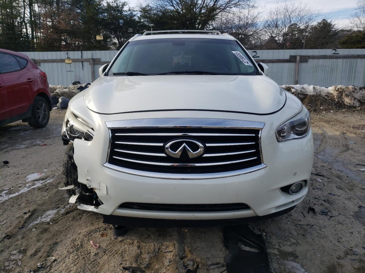 2015 Infiniti QX60 VIN 5N1AL0MM0FC532277 Copart auction photo, front end damage thumbnail 5