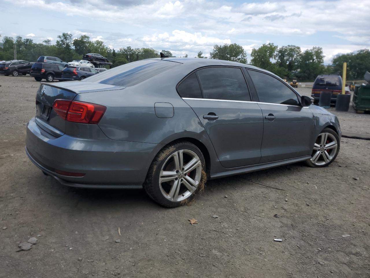 2017 Volkswagen Jetta VIN 3VW4T7AJ7HM337652 Copart auction photo, all over damage thumbnail 3