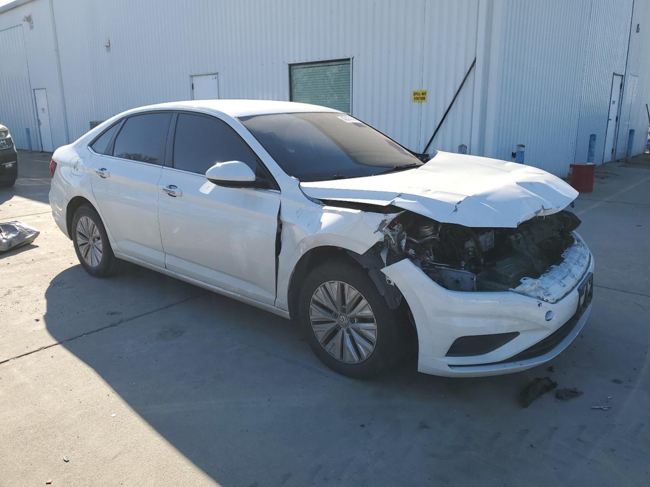 2019 Volkswagen Jetta VIN 3VWCB7BU6KM202371 Copart auction photo, front end damage thumbnail 4