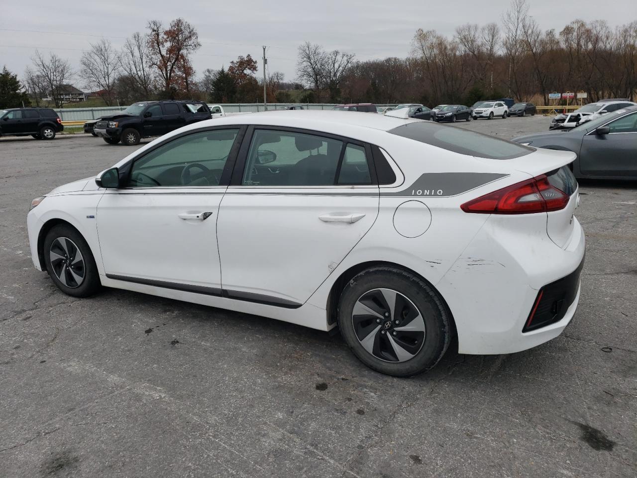 2018 Hyundai IONIQ VIN KMHC75LC1JU074917 Copart auction photo, undercarriage damage thumbnail 2