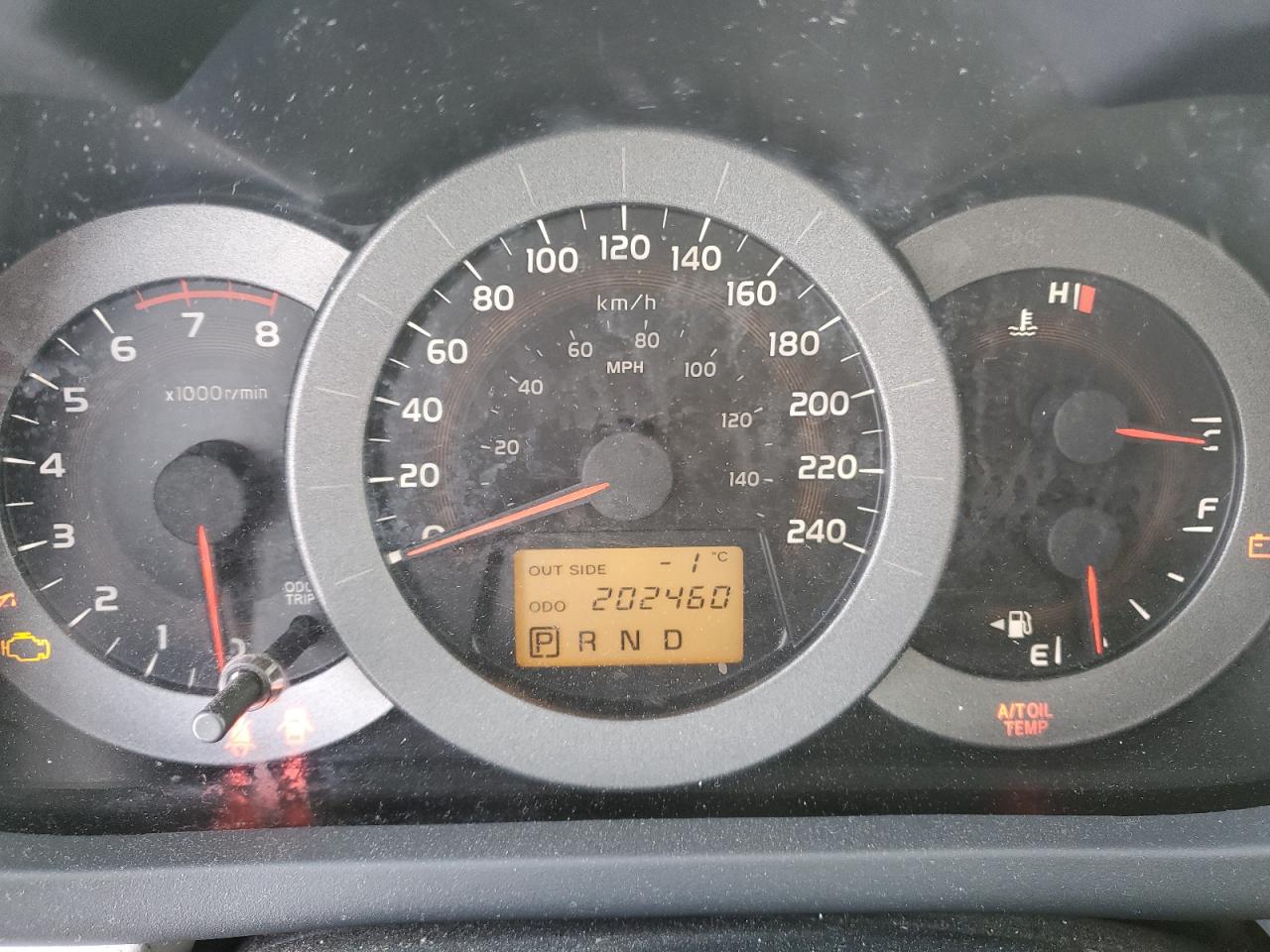 2008 Toyota RAV 4 VIN JTMBK31V186044614 Copart auction photo, front end damage thumbnail 9