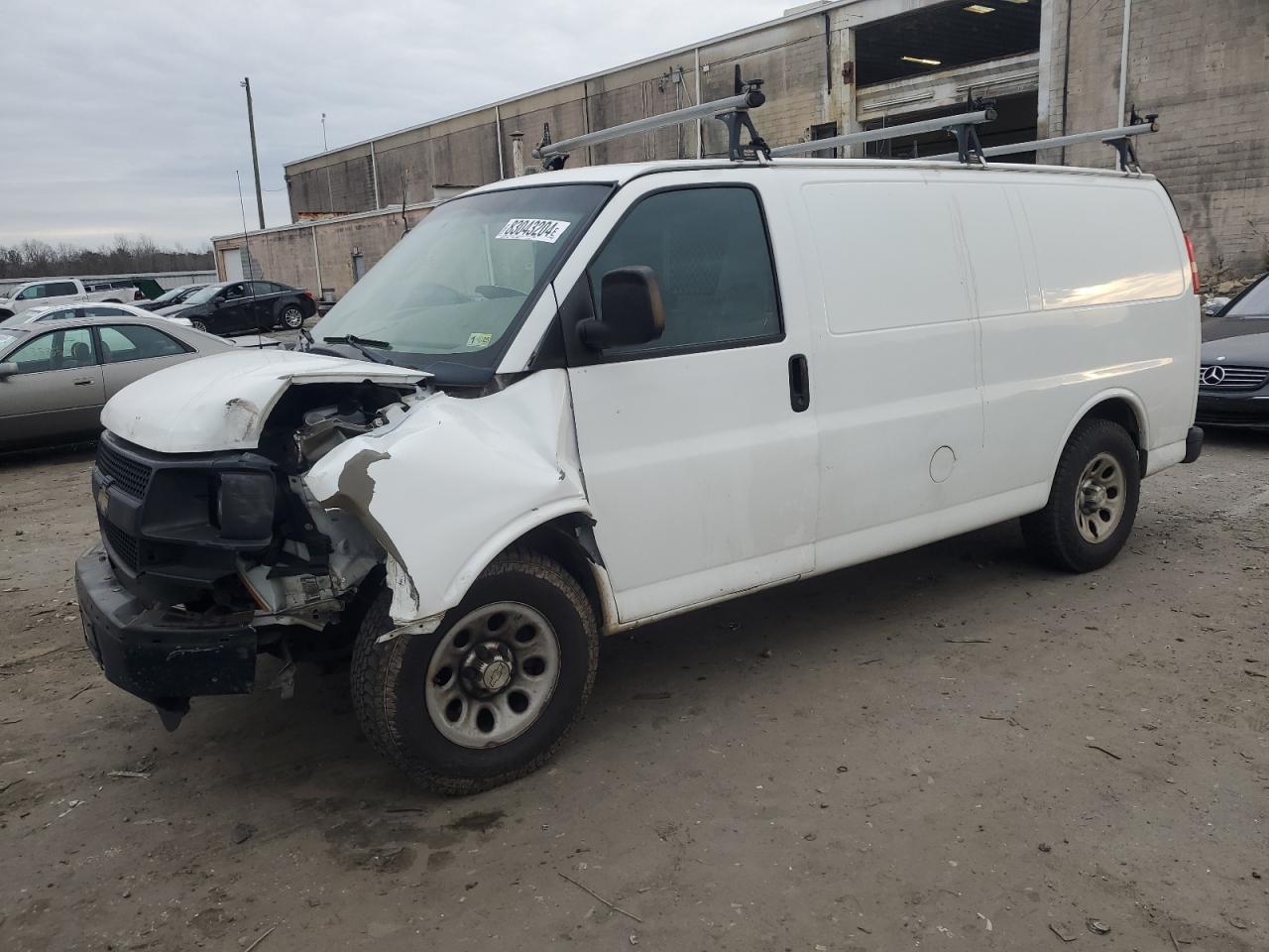 2010 Chevrolet Express VIN 1GCUGADX9A1172100
