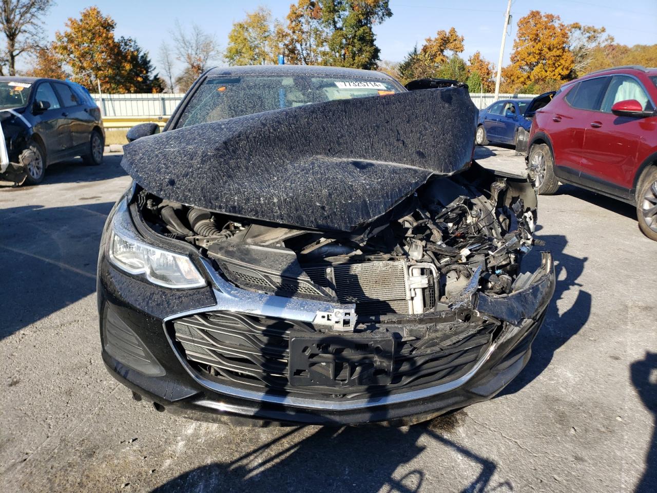 2019 Chevrolet Cruze VIN 1G1BC5SM6K7130896 Copart auction photo, front end damage thumbnail 5